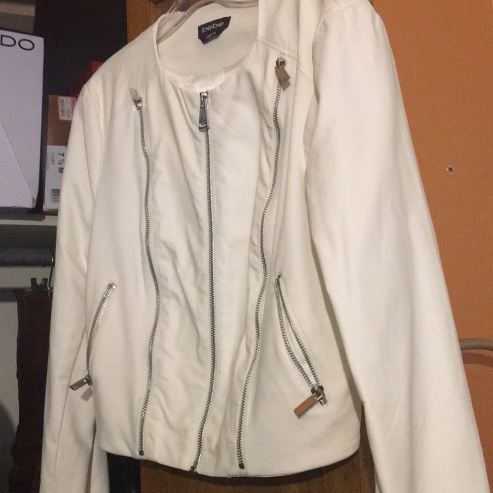 Bebe White Jacket